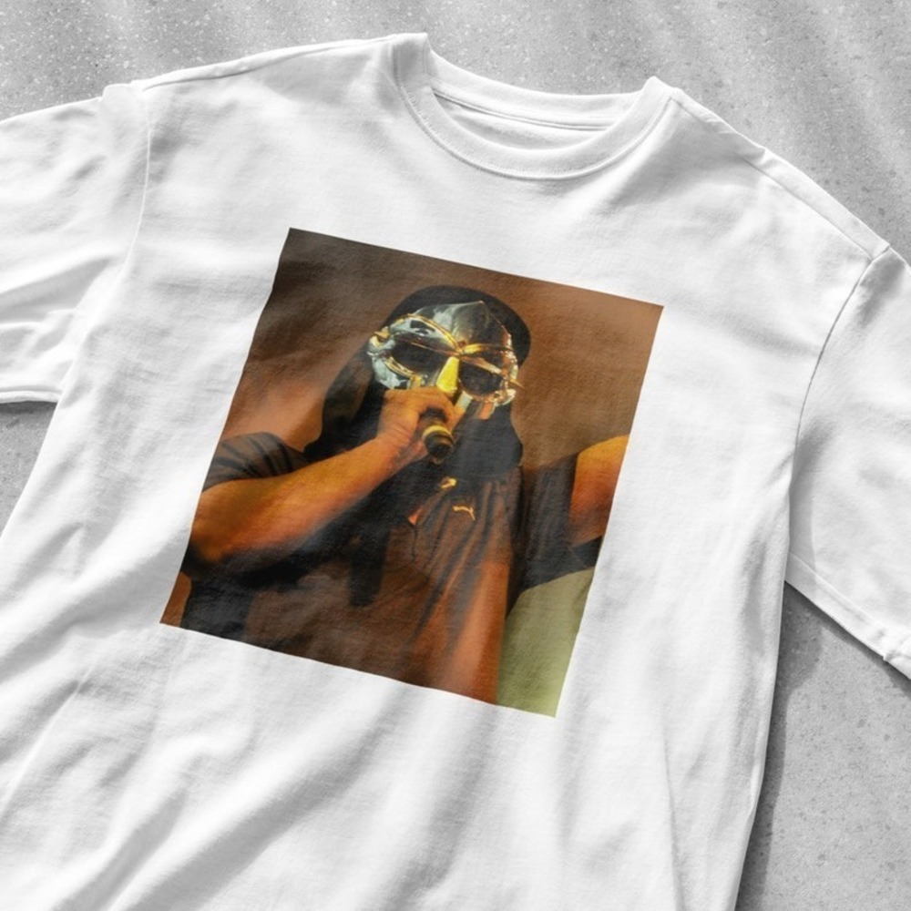 MF DOOM Shirt Mf Doom T-shirt White Shirt